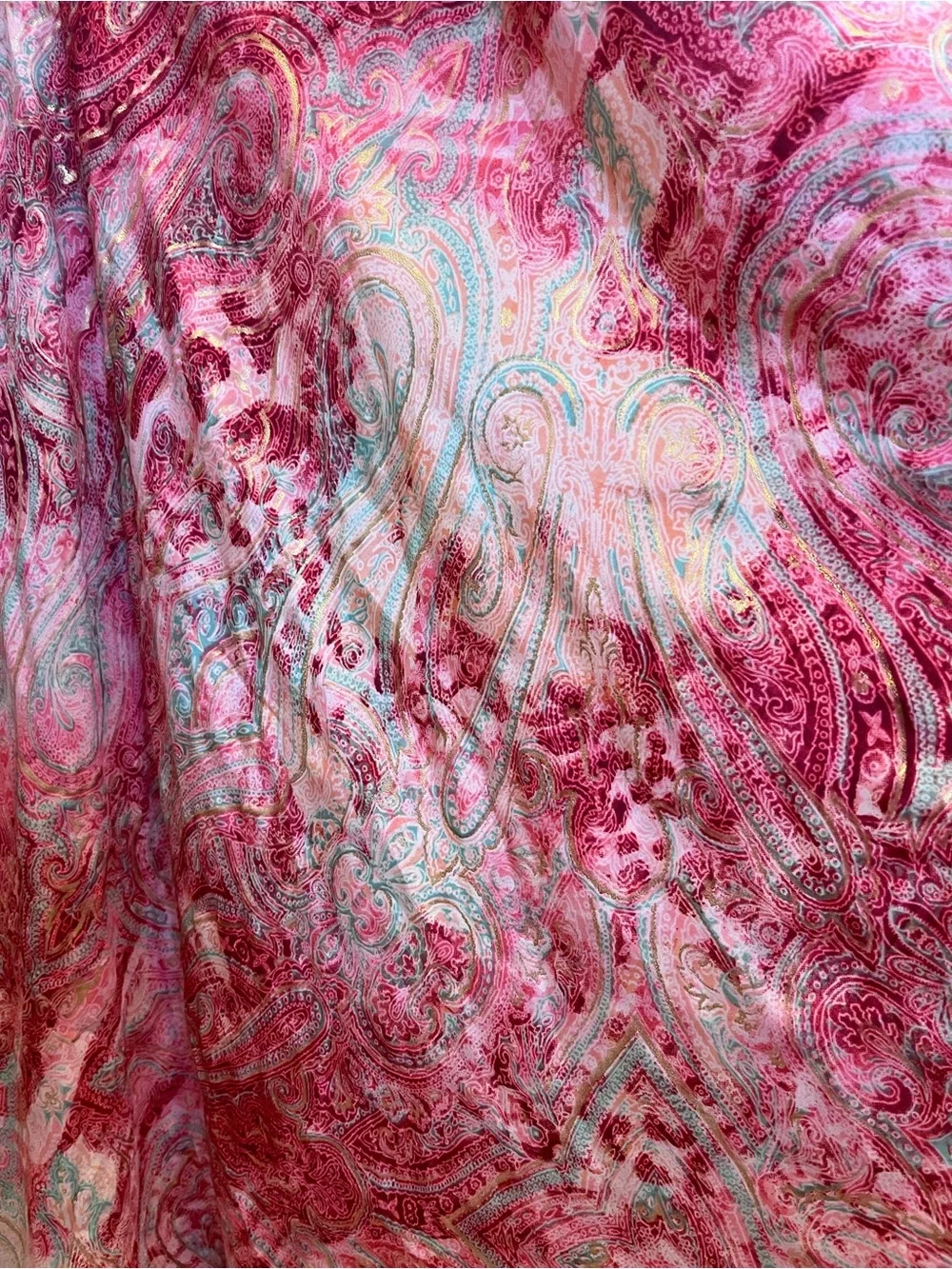 Flowy Pink Swirl Matching Set